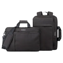 Backpacks<CODi Terra Laptop Hybrid Briefcase/Backpack, Black (TER305-10)