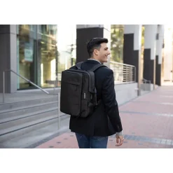 Backpacks<CODi Terra Laptop Hybrid Briefcase/Backpack, Black (TER305-10)