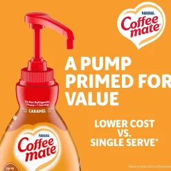 Milk & Creamer<Coffee mate Caramel Liquid Creamer, 50.7 fl. oz. (12536266)