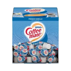 Milk & Creamer<Coffee mate French Vanilla Dairy Free Liquid Creamer, 0.38 oz., 180/Box (NES18001)
