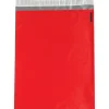 Partners Brand Colored Poly Mailers, Red, 12" x 15-1/2", 100/Case* Padded Mailers