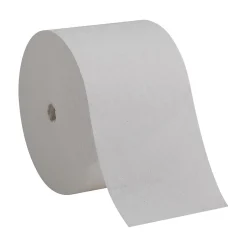 Compact Recycled 1-Ply Coreless Toilet Paper, White, 3000 Sheets/Roll, 18 Rolls/Carton (19374)