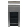 Georgia-Pacific Compact 2-Roll Vertical Coreless Toilet Paper Dispenser by GP PRO, Stainless (56782)