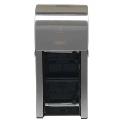 Georgia-Pacific Compact 2-Roll Vertical Coreless Toilet Paper Dispenser by GP PRO, Stainless (56782)