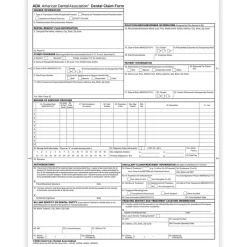 Sale 2024 ADA Dental Claim Forms, 2,500 Forms/Pack (20241) Medical Forms