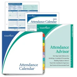 Discount 2025 Attendance Calendar Set, 50 Forms/Pack (A1411W16PK50) Hr Forms