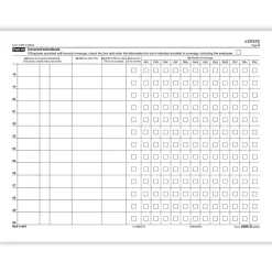 Online 2024 1095-C Tax Form, 1-Part, White/Black, 25/Pack (1095CIRSC25) Tax Forms