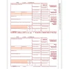 2024 1099-DIV Tax Form, 1-Part, 2-Up, Federal Copy A, 50/Pack (513050) Tax Forms
