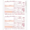 Clearance 2024 1099-INT Tax Form, 1-Part, 2-Up, Copy A, 50/Pack (512050) Tax Forms
