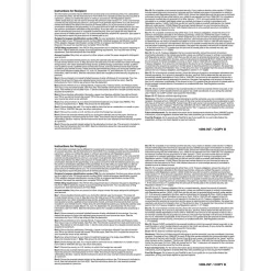 Discount 2024 1099-INT Tax Form, 1-Part, 2-Up, Copy B, 50/Pack (512150) Tax Forms