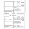 Sale 2024 1099-MISC Tax Form, 1-Part, 2-Up, Payer Copy C, 50/Pack (511250) Tax Forms