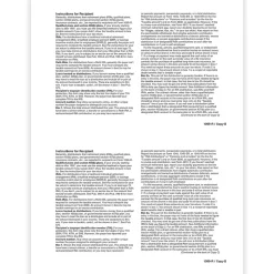 Clearance 2024 1099-R Tax Form, 1-Part, 2-Up, Recipient Copy B, 50/Pack (514150) Tax Forms