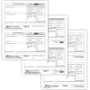 Hot 2024 W-2 Tax Form Recipient Copy Only, 5-Part, 2-Up, Copy B, C/2, D/1, 50/Pack (5648) Tax Forms