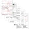 Discount 2024 W-2 Tax Form Tax Form Set with Envelopes, 6-Part, 2-Up, 50/Pack (95216E) Tax Forms