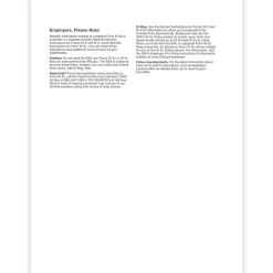 2024 W-2C Tax Form, 1-Part, Copy 1/D, 50/Pack (531550) Tax Forms