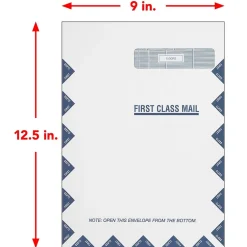 ComplyRight CMS-1500 Self Seal Security Tinted Window Envelope 9