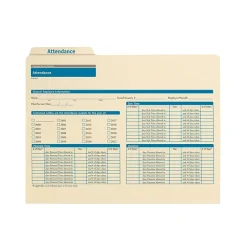 Best Employee Attendance Records Organizer, Pack of 25 (A0308) Hr Forms