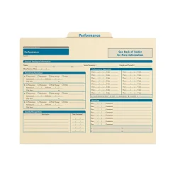 Online Employee Performance Records Organizer, Pack of 25 (A0312) Hr Forms