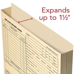 Clearance ™ Expanded Employee Records Folder, Letter Size, Pack of 25 (A5008) Hr Forms