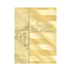 ComplyRight Income Tax Return Presentation Folder, Gold, 50/Pack (GSF10) Outlet