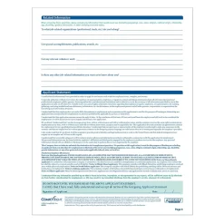 Discount ™ 50-State Job Application (Long Form), Pack of 50 (A0019) Hr Forms