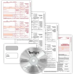 Clearance TaxRight 2024 1099-MISC Tax Form Tax Forms, Envelopes, TipSheet & Software, 4-Part, 50/Pack (SC6103ES) Tax Forms