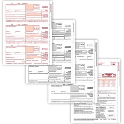 Outlet TaxRight 2024 1099-NEC Tax Form Tax Forms, Envelopes & TipSheet, 4-Part, 25/Pack (NECSC6103E25) Tax Forms