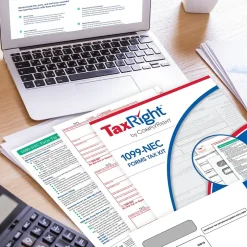 Sale TaxRight 2024 1099-NEC Tax Form Tax Forms, Envelopes & TipSheet, 4-Part, 15/Pack (NECSC6103E15) Tax Forms