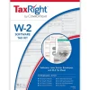 Outlet TaxRight 2024 W-2 Tax Form Tax Forms, Envelopes, TipSheet & Software, 4-Part, 10/Pack (SC5645ES10) Tax Forms