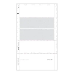 W-2 Blank Tax Form, Horizontal, with Backer Instructions, Pressure-Seal, 4-Up, 500/Pack (5227) Tax Forms