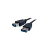 Usb Cables<Comprehensive 15' USB 3.0 Male to Female Data Transfer Cable, Black (USB3-AA-MF-15ST)