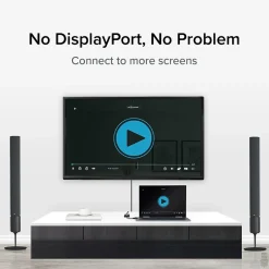 Hdmi Cables<Plugable Comprehensive DPM-VGAF DisplayPort/VGA Audio/Video Cable