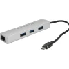 Usb Hubs<Comprehensive USB31-3HUB-RJ45 3-Port USB 3.0 Hub, Black (USB31-3HUB-RJ45)