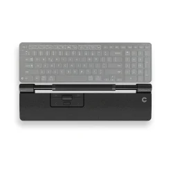 Contour Design RollerMouse Pro Vegan Leather Slim Wrist Rest, Wired, Black (CDRMPRO20110)* Ergonomic Wrist Rests
