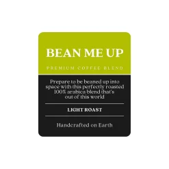 Coffee<Copper Moon Coffee Copper Moon Bean Me Up Arabica Ground Coffee, Light Roast, 12 oz. (205333)