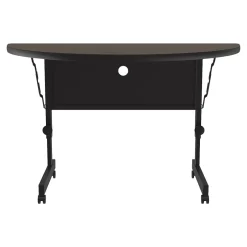 Folding Table, 48" x 24", Walnut (FT2448TFHR-01) Folding Tables