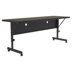 Clearance Folding Table, 60" x 24", Walnut (FT2460TF-01) Folding Tables