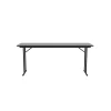 Outlet Folding Table, 60" x 24", Gray Granite/Dove Gray (ST2460TF-15) Folding Tables