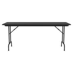 Clearance Folding Table, 60" x 30", Black (CF3060TF-07) Folding Tables