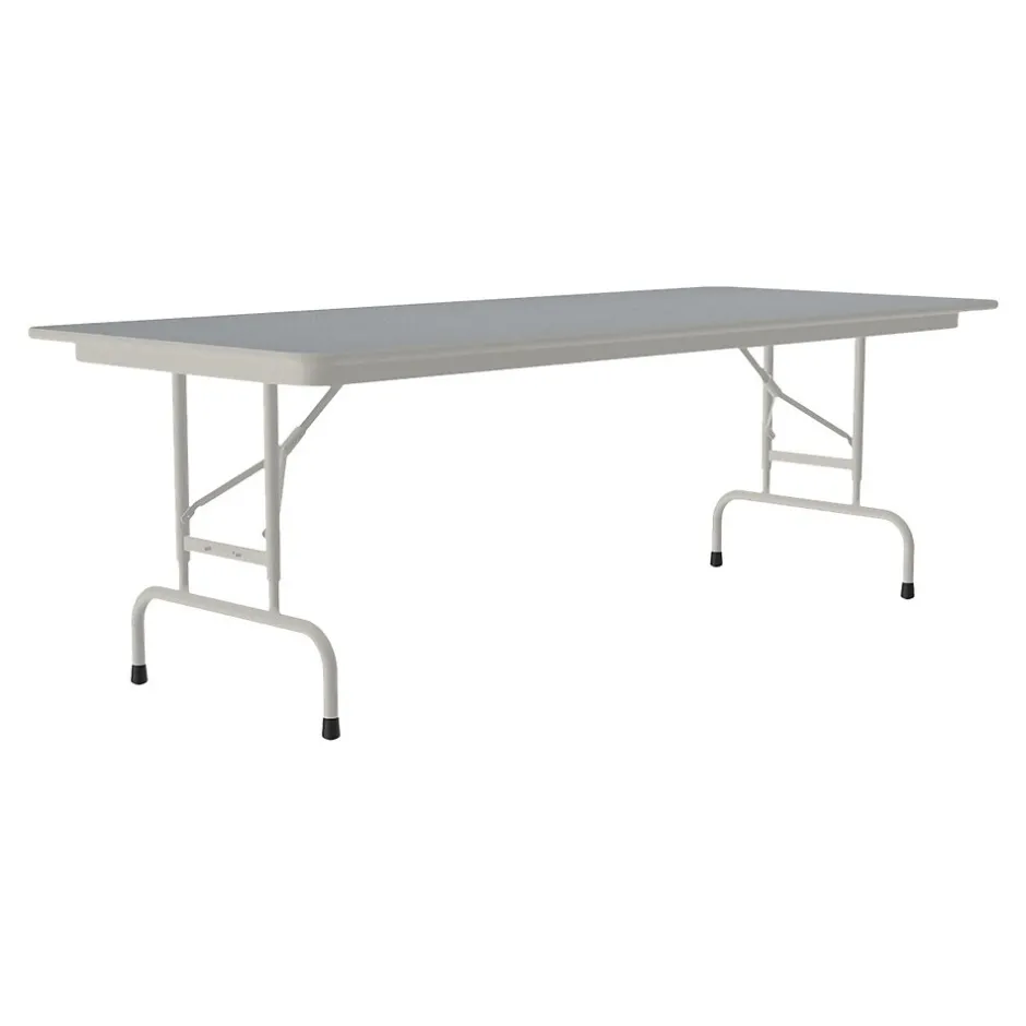Online Folding Table, 96" x 30", Gray (CFA3096TF-15) Folding Tables