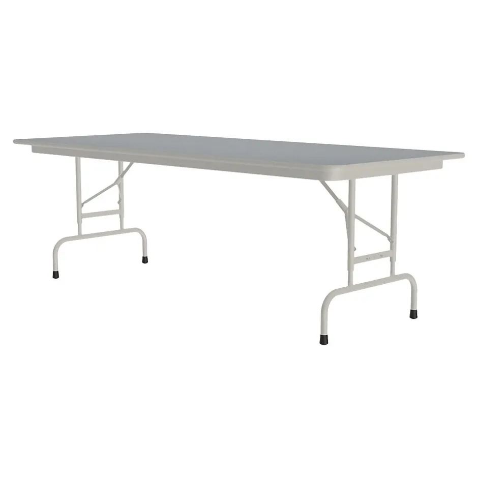 Online Folding Table, 96" x 30", Gray (CFA3096TF-15) Folding Tables
