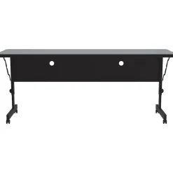 Best Folding Table, 60" x 24", Black/Gray Granite (FT2460TF-15) Folding Tables