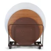 Discount Folding Table Truck in Brown (T456A) Folding Tables