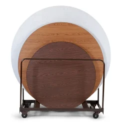 Discount Folding Table Truck in Brown (T456A) Folding Tables