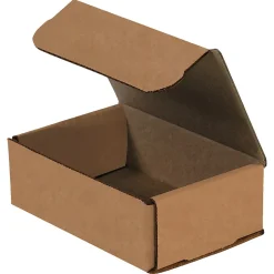 Partners Brand Corrugated Mailers, 6 1/2" x 4 7/8" x 2 5/8" Kraft, 50/Bundle (MRX6XK)* Corrugated Mailers