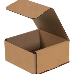 Partners Brand Corrugated Mailers, 5" x 5" x 2", Kraft, 50/Bundle (M552K)* Corrugated Mailers