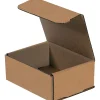 Partners Brand Corrugated Mailers, 5" x 4" x 2", Kraft, 50/Bundle (M542K)* Corrugated Mailers