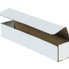 Partners Brand Corrugated Mailers, 18" x 4" x 4" White, 50/Bundle (M1844)* Corrugated Mailers