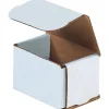 SI Products Corrugated Mailers, 3" x 2" x 2", White, 50/Bundle (M322)* Corrugated Mailers