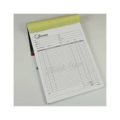 New Artistic 2-Part Carbonless Invoices, 8.5